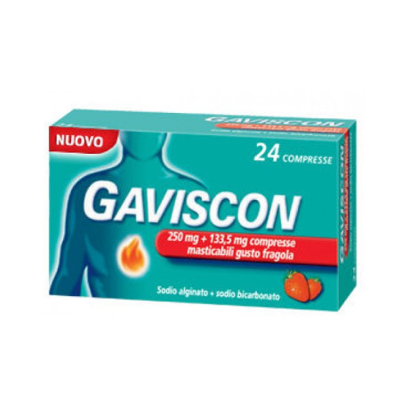 GAVISCON*24CPR FRAG250+133,5MG