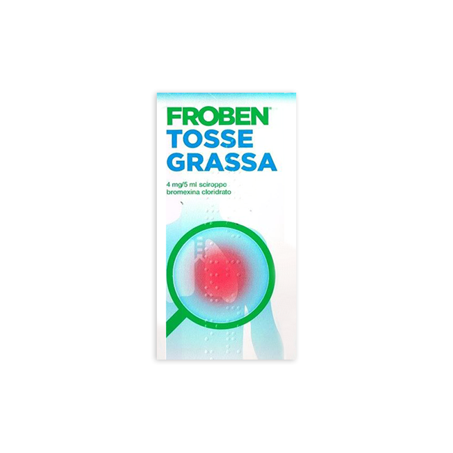 Froben sciroppo tosse grassa 4mg/5ml Sciroppo 250ml