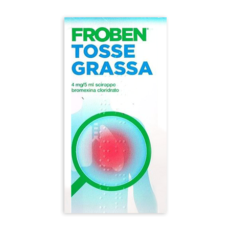 Froben sciroppo tosse grassa 4mg/5ml Sciroppo 250ml