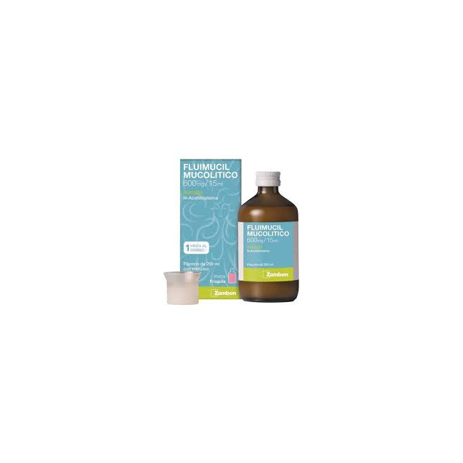 FLUIMUCIL MUCOL*SCIR600MG/15ML