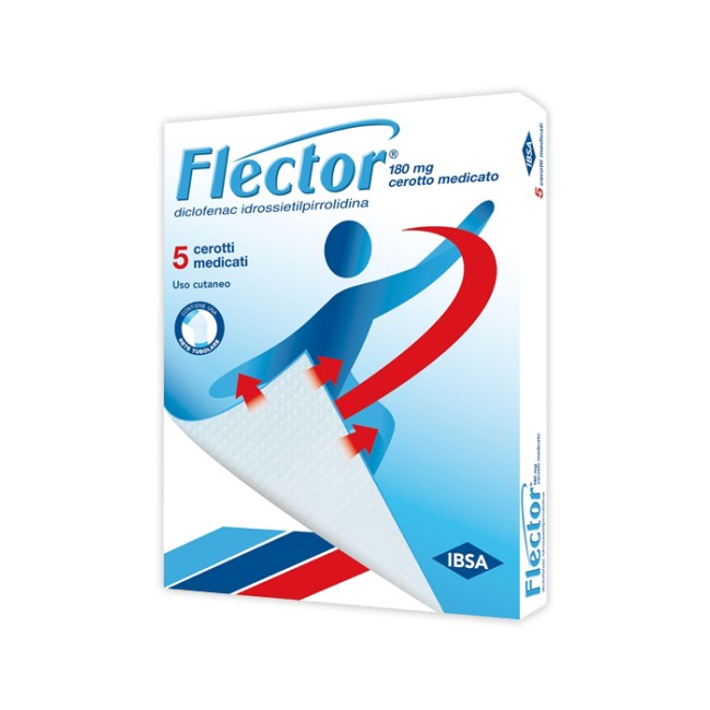 Flector Cerotto Medicato 5 Cerotti 180mg