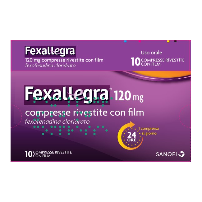 FEXALLEGRA*10CPR RIV 120MG