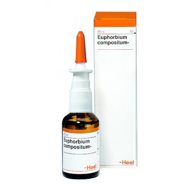 Confezione da 20 Ml di Guna Euphorbium Compositum Heel spray nasale