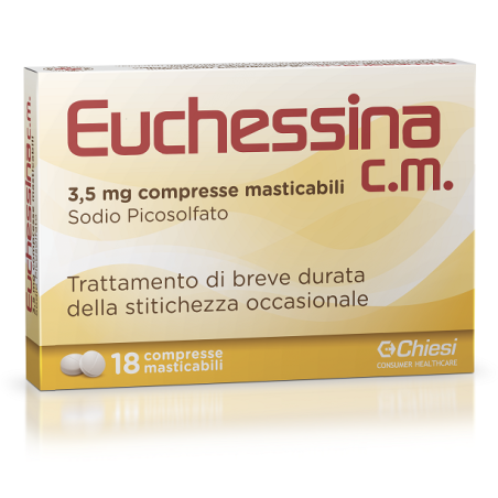 Euchessina CM Trattamento Occasionale Della Stipsi 18 Compresse Masticabili