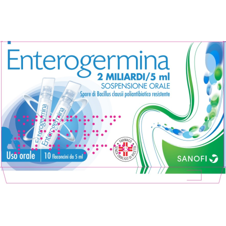 ENTEROGERMINA*OS 10FL 2MLD/5ML