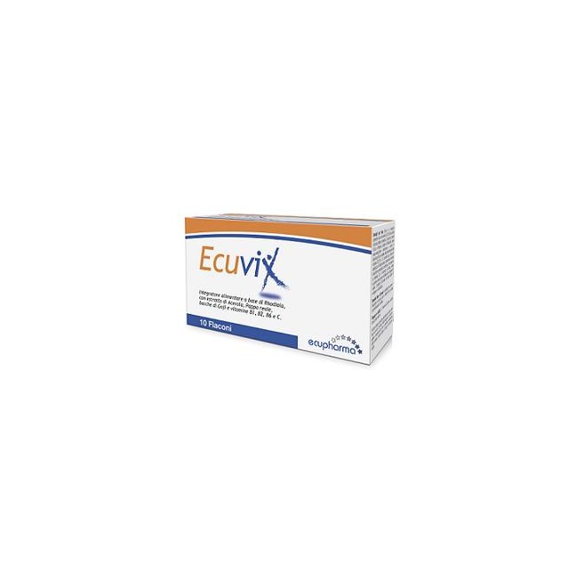 Ecupharma Ecuvix Integratore Alimentare 10 Flaconi Da 10ml