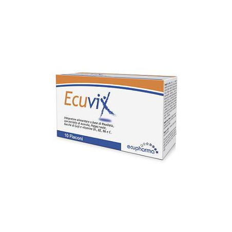 Ecupharma Ecuvix Integratore Alimentare 10 Flaconi Da 10ml