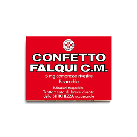 Falqui Confetto Falqui C.M. Trattamento Stitichezza Occasionale 20 Compresse Rivestite