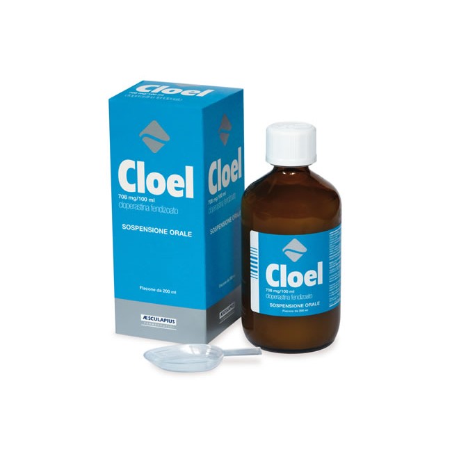 Aesculapius Cloel Sospensione Orale 708mg/100ml Flacone 200ml