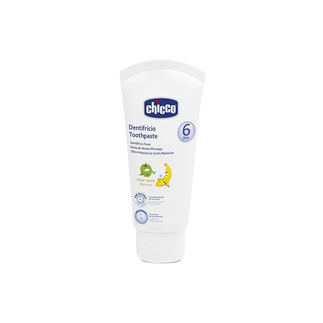 Chicco Dentifricio 6M+  Gusto Mela-Banana 50ml