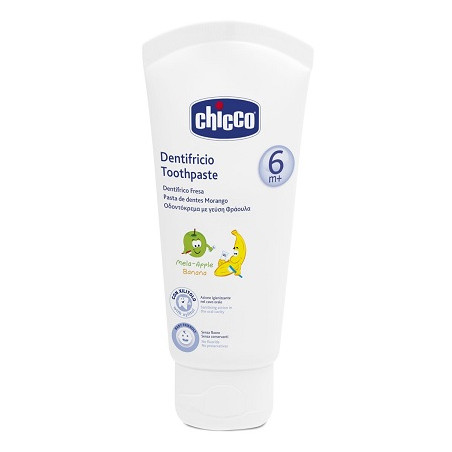 Chicco Dentifricio 6M+  Gusto Mela-Banana 50ml