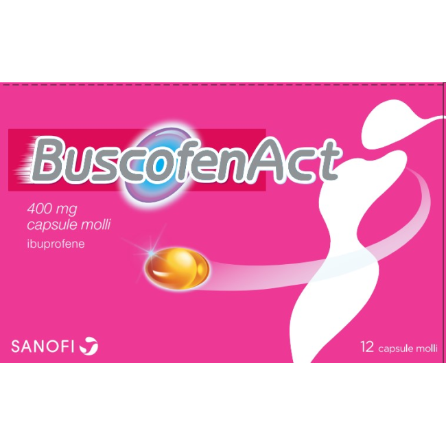 BUSCOFENACT*12CPS 400MG