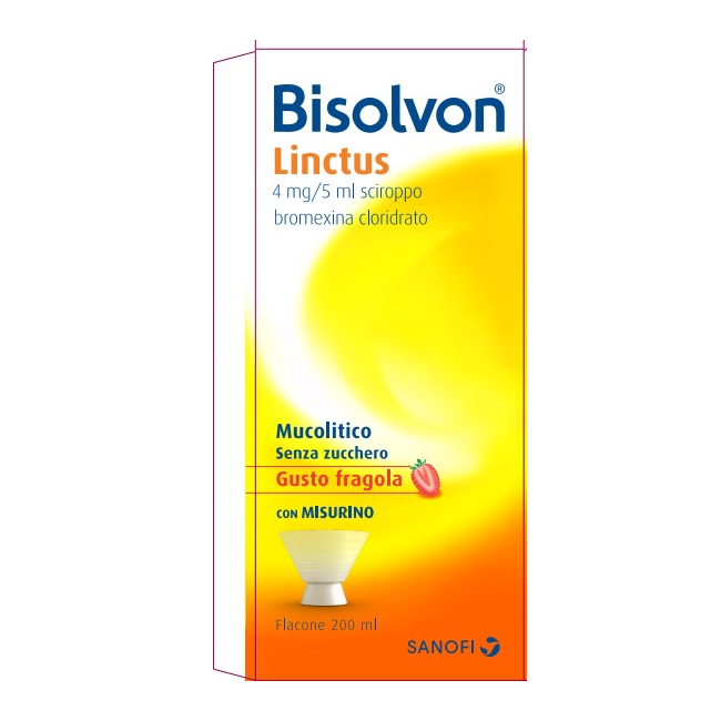 BISOLVON*SCIR FL 200ML FRAGOLA