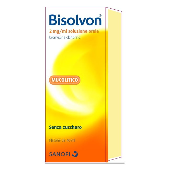 Bisolvon Soluzione Orale Flacone Da 40ml 0,2%