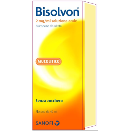 Bisolvon Soluzione Orale Flacone Da 40ml 0,2%