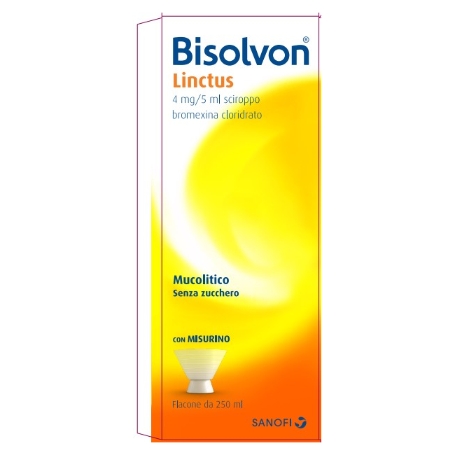 BISOLVON*LINCTUS SCIR FL 250ML