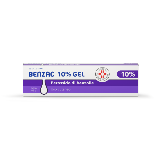 Galderma Benzac Gel 10% Disinfezione Della Cute Tubetto 40g