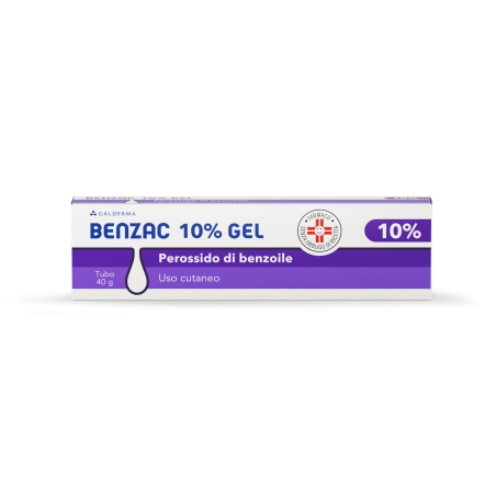 Galderma Benzac Gel 10% Disinfezione Della Cute Tubetto 40g