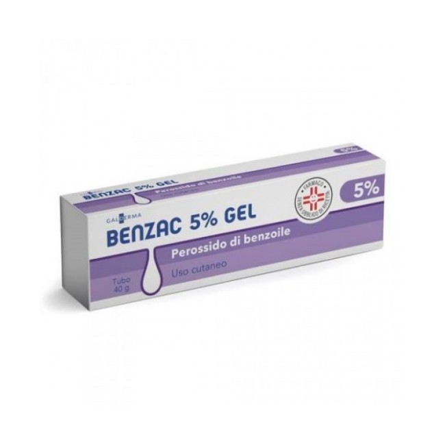 BENZAC*GEL 40G 5%