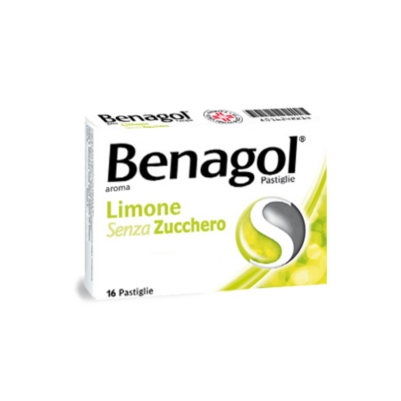 Benagol Aroma Limone Senza Zucchero 16 Pastiglie