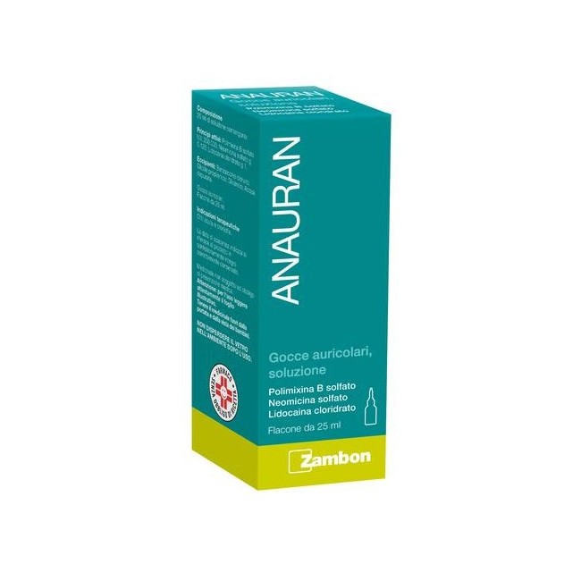 Anauran Gocce Auricolari Flacone 25ml