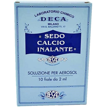 Sedocalcio Inalante 10 Fiale Da 2ml