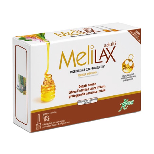 MELILAX ADULTI MICROCLISMI 6 PEZZI 10 G