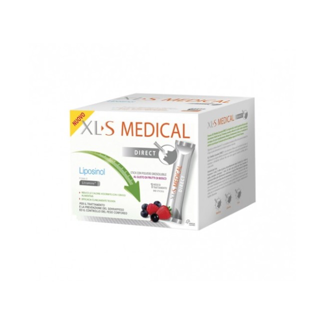 XLS MEDICAL LIPOSINOL DIRECT 90 BUSTINE STICK PACK 2,6 G