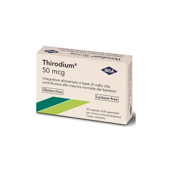 Thirodium 50mcg 30cps Spremib