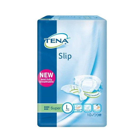 PANNOLONE PER INCONTINENZA A MUTANDINA TENA SLIP SUPER L 10 PEZZI