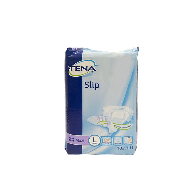 PANNOLONE PER INCONTINENZA A MUTANDINA TENA SLIP MAXI L 10 PEZZI