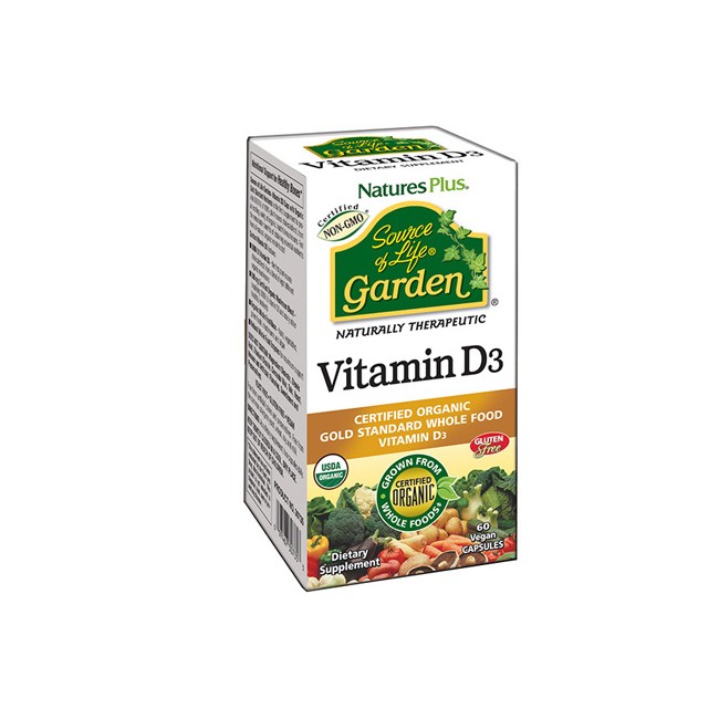 SOURCE OF LIFE GARDEN VITAMINA D3 5000 60 CAPSULE VEGANE