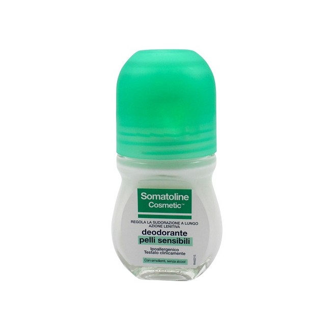 Somatoline Cosmetic Deodorante Pelli Sensibili Roll-On 50ml