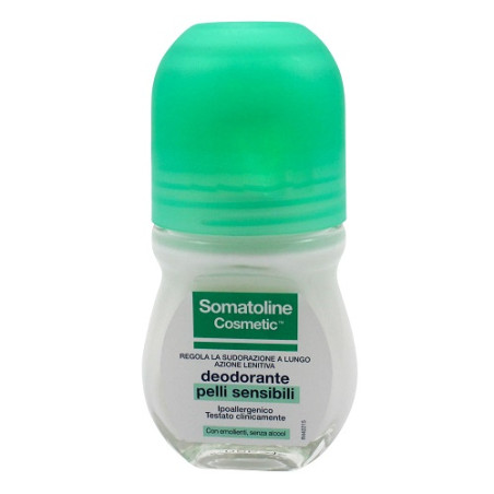 Somatoline Cosmetic Deodorante Pelli Sensibili Roll-On 50ml