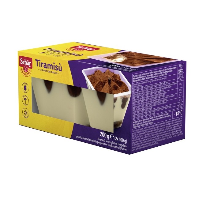 SCHAR SURGEATO TIRAMISU' 2 MONOPORZIONI 100G