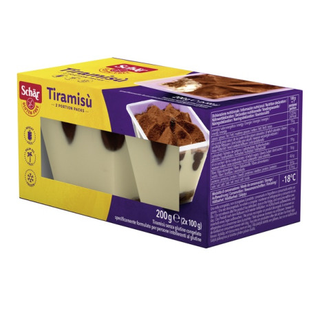 SCHAR SURGEATO TIRAMISU' 2 MONOPORZIONI 100G