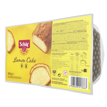 Schar Lemon Cake Torta Al Limone Senza Glutine 250g