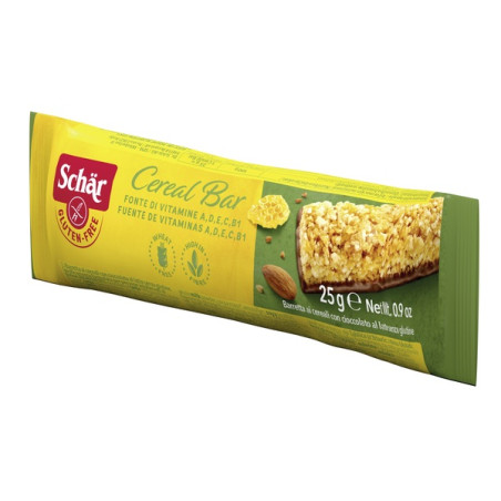 Schar Cereal Bar Barretta Dietetica Ai Cereali Con Cioccolato Al Latte Senza Glutine 25g