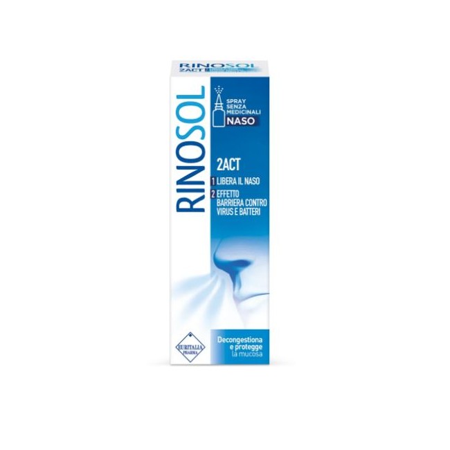 Rinosol 2act Spray Nasale 15ml