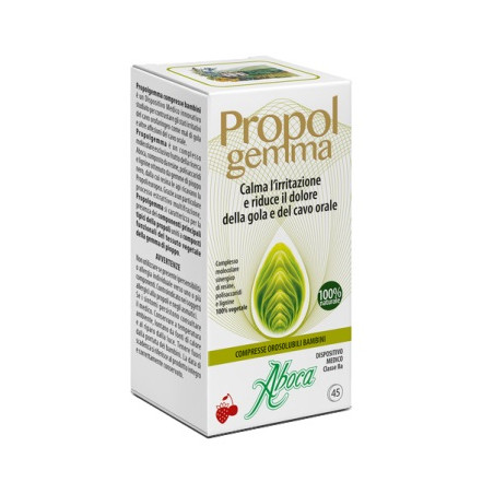 Aboca Propolgemma Bambini Integratore Alimentare 45 Compresse Oroslubili