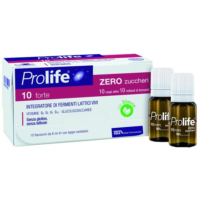 PROLIFE 10 MILIARDI ZERO ZUCCHERO 10 FLACONI DA 8 ML