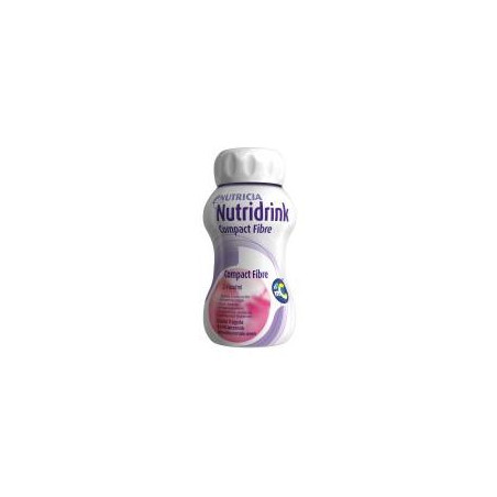 Nutricia Nutridrink Compact Fibre Gusto Fragola Integratore Alimentare 4x125ml