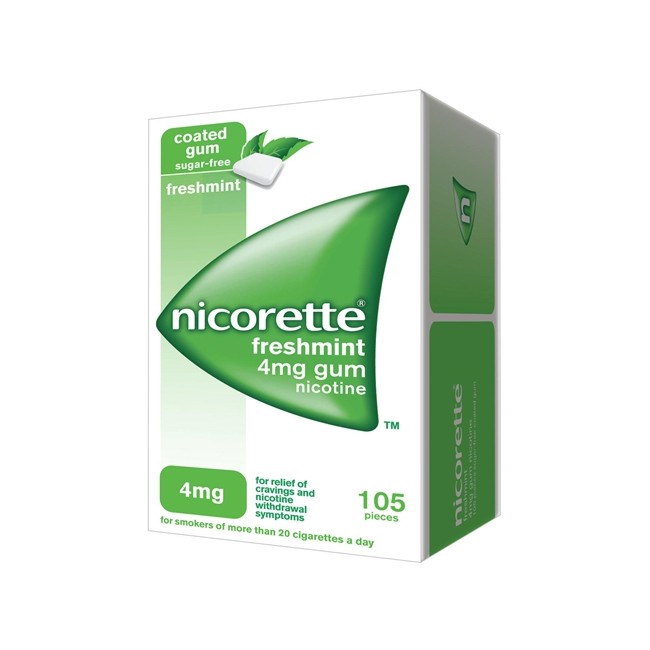 Nicorette 4mg  Menta 105 Gomme Da Masticare