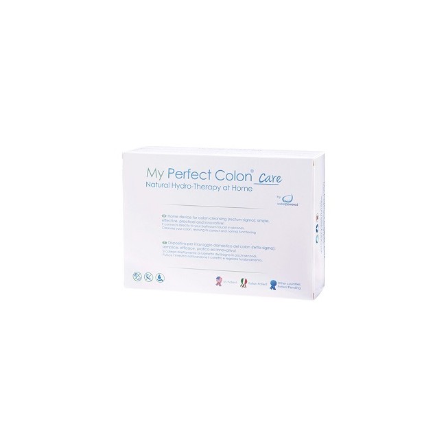 MY PERFECT COLON LAVAGGIO INTESTINALE KIT COMPOSTO DA MY PERFECT COLON CARE + FILTRO CON ADATTATORE RUBINETTO + CANNULA RETTALE 