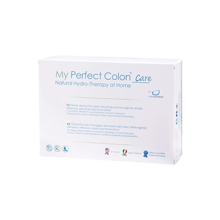 MY PERFECT COLON LAVAGGIO INTESTINALE KIT COMPOSTO DA MY PERFECT COLON CARE + FILTRO CON ADATTATORE RUBINETTO + CANNULA RETTALE 