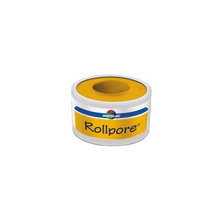 CEROTTO IN ROCCHETTO MASTER-AID ROLLPORE TESSUTO NON TESSUTO 5X1,25