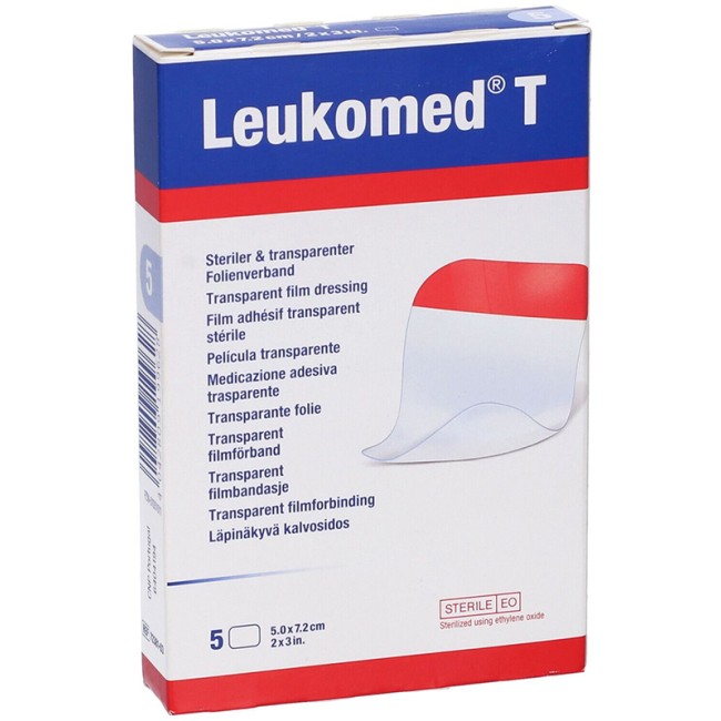 LEUKOMED T MEDICAZIONE TRASPARENTE 7,2X5 CM