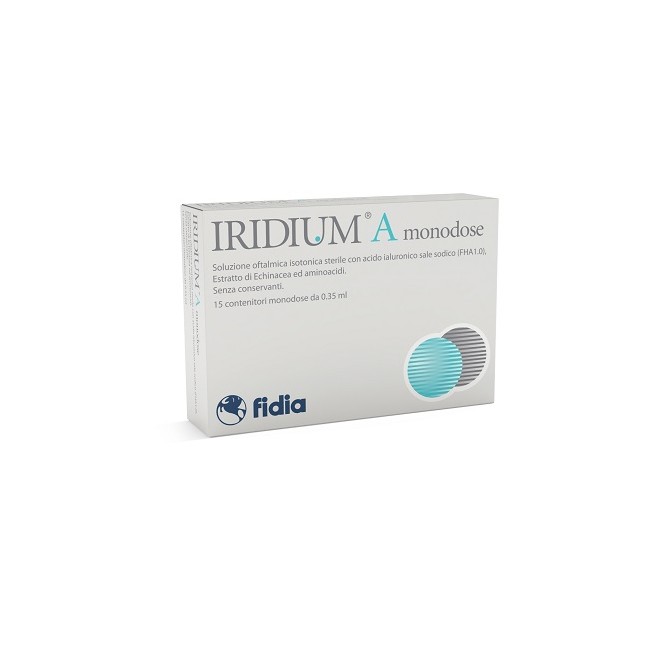 IRIDIUM A MONODOSE GOCCE OCULARI 15 FLACONCINI 0,35 ML