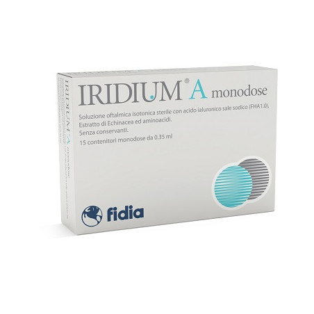 IRIDIUM A MONODOSE GOCCE OCULARI 15 FLACONCINI 0,35 ML