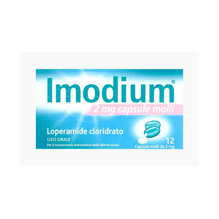 IMODIUM*12CPS MOLLI 2MG